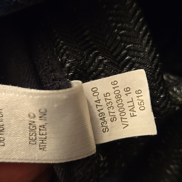 Athleta Metro Drifter High Rise Leggings Herringbone Size Small Tall - Picture 11 of 11